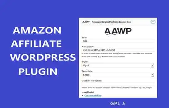 AAWP GPL v4.2.4 - Amazon Affiliates WordPress Plugin - GPL Ji