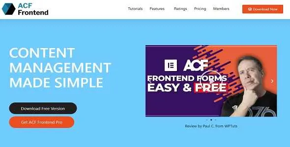 ACF Frontend Pro GPL v3.25.15 - Manage your content from the frontend with ease - GPL Ji