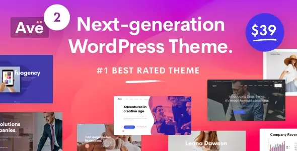 Ave Responsive Multi-Purpose WordPress GPL Theme - GPL Ji