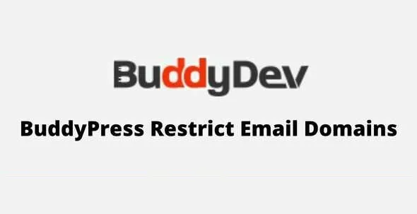 BuddyPress Restrict Email Domains GPL - GPL Ji