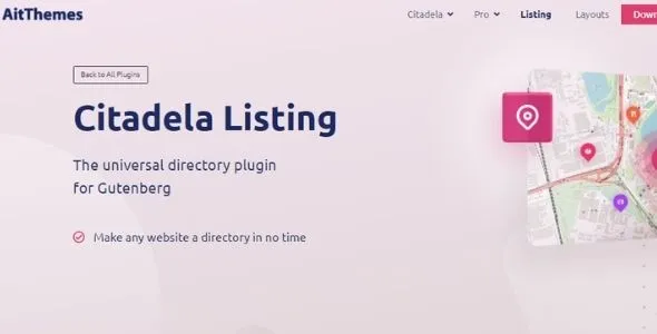 Citadela Listing GPL v5.19.3 – The universal directory plugin for Gutenberg - GPL Ji