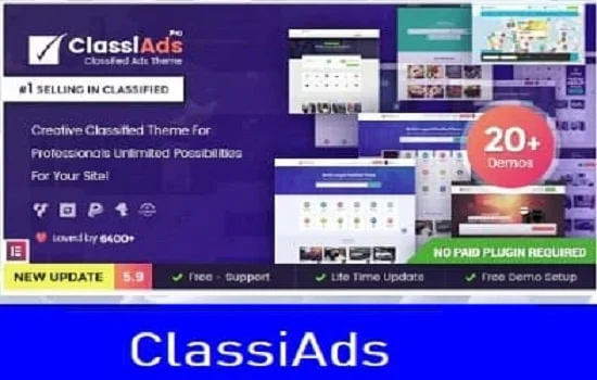 Classiads Theme GPL v6.1.7 - Classified Ads WordPress Theme - GPL Ji