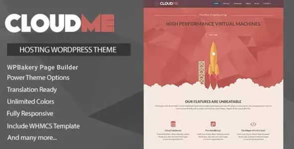 Cloudme Host – WordPress Hosting GPL Theme - GPL Ji