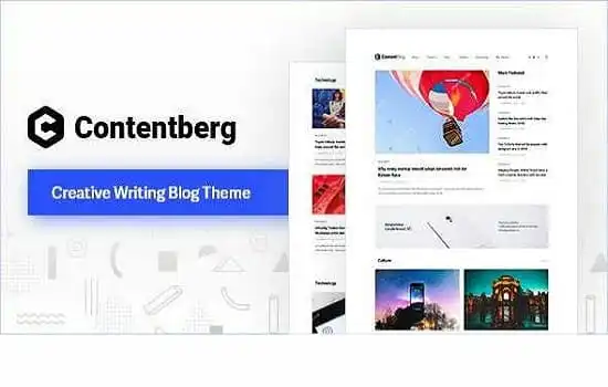 Contentberg Theme GPL – Content Marketing & Personal Blog - GPL Ji