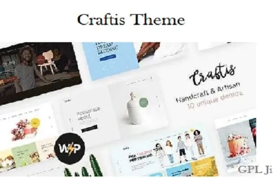 Craftis Theme GPL v1.2.4 - Handmade, Handcraft & Artisan WordPress Theme - GPL Ji