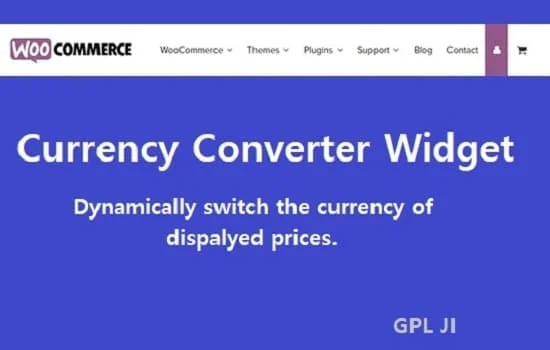 Currency Converter Widget GPL - GPL Ji