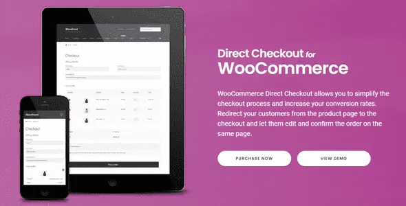 Direct Checkout for WooCommerce Pro GPL v3.2.2 - GPL Ji