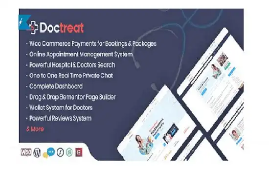 Doctreat Theme GPL v1.6.4 - Doctors Directory WordPress Website - GPL Ji