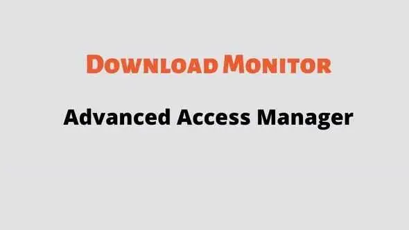 Download Monitor Advanced Access Manager GPL v4.3.2 - GPL Ji