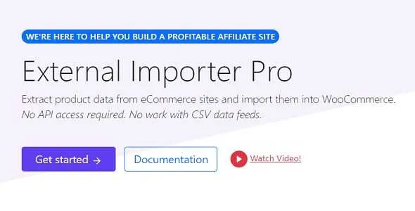 External Importer Pro v2.11.6 - Import Affiliate Products Into WooCommerce - GPL Ji