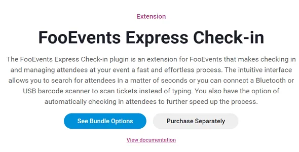 FooEvents Express Check-in Extension GPL v1.8.9 - GPL Ji