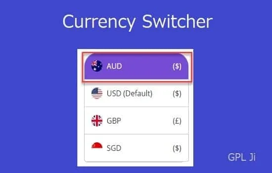 FOX GPL v2.4.2.3 - WooCommerce Currency Switcher Professional - Multi Currency [WOOCS] - GPL Ji