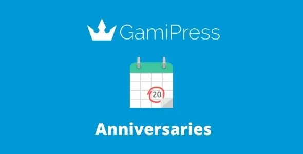 GamiPress Anniversaries GPL v1.0.4 – WordPress Plugin - GPL Ji