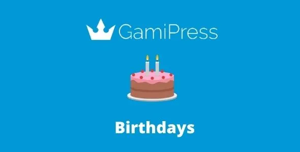 GamiPress Birthdays Addon GPL v1.0.7 – WordPress Plugin - GPL Ji