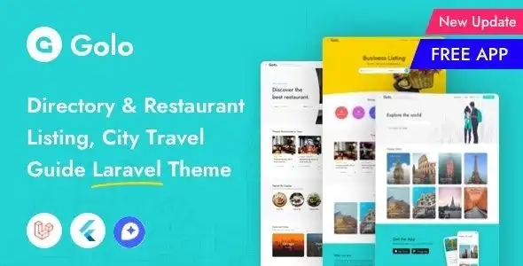 Golo Theme GPL v1.6.9 - Directory & Listing, City Travel Guide Websites - GPL Ji