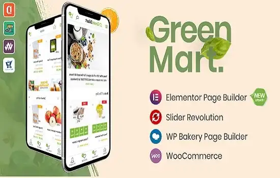 GreenMart Theme GPL v4.1.22 - Organic & Food WooCommerce WordPress Website - GPL Ji