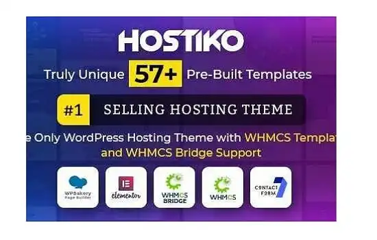 Hostiko Theme GPL v2.4.7 - WordPress WHMCS Hosting Theme - GPL Ji