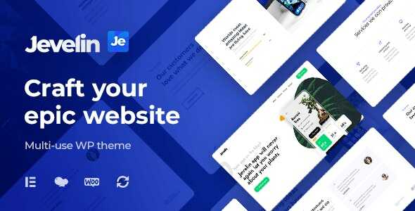 Jevelin Theme GPL v5.10 - Multi-Purpose Responsive WordPress AMP Theme - GPL Ji