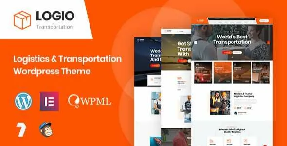 Logio Theme GPL - Logistics & Transportation WordPress Theme - GPL Ji