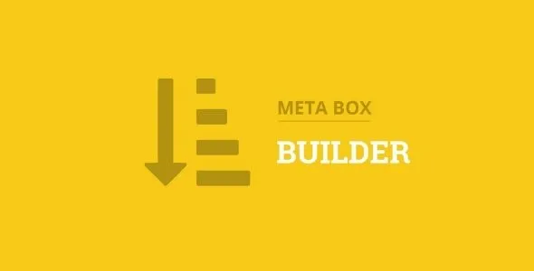 Meta Box Builder Addon GPL v4.9.7 - WordPress Plugin - GPL Ji