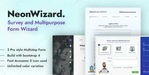 NeonWizard GPL – Questionnaire Multistep Form Wizard - GPL Ji