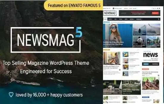 Newsmag Theme GPL v5.4.3.1 - Newspaper & Magazine WordPress Theme - GPL Ji