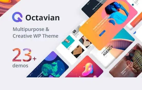 Octavian Theme GPL v1.21 - Creative Multipurpose WordPress Theme - GPL Ji