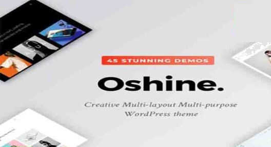 Oshine Theme GPL v7.2.6 - Multipurpose Creative WordPress Websites - GPL Ji