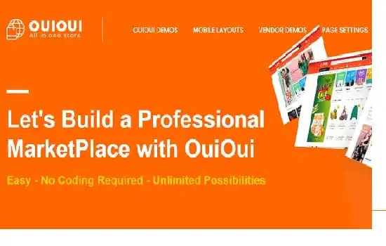 OuiOui Theme GPL - Multi-Vendor MarketPlace Elementor WooCommerce WP Websites - GPL Ji