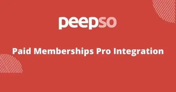 PeepSo Paid Memberships Pro Integration GPL v7.0.3.0 - GPL Ji