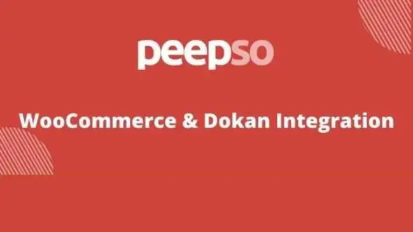 PeepSo WooCommerce & Dokan Integration GPL v7.0.0.0 - GPL Ji