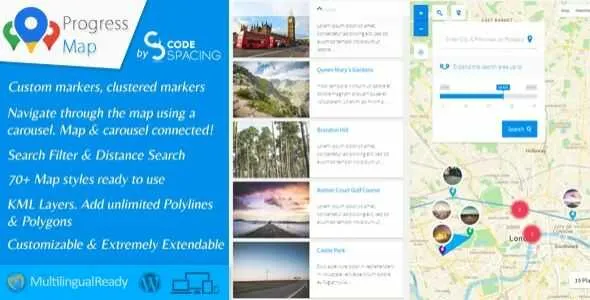 Progress Map WordPress Plugin GPL v5.7.3 - GPL Ji