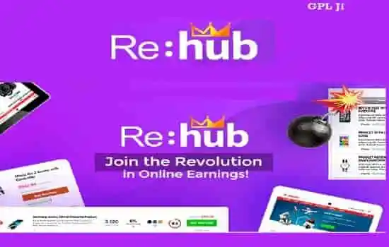 REHub Theme GPL v19.8.8 - Directory, Comparison, Affiliate, Multi Vendor, Community - GPL Ji