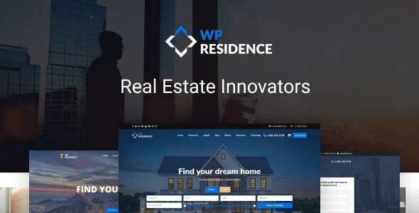 Residence Theme GPL v5.0.9 - Real Estate WordPress Website - GPL Ji