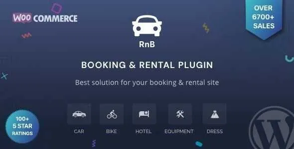 RnB GPL v18.0.1 - WooCommerce Booking & Rental Plugin - GPL Ji