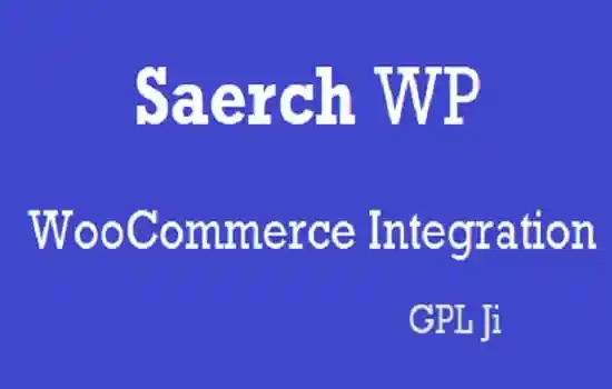 SearchWP WooCommerce Integration GPL v1.3.11 | No.1 Best WooCommerce Integration Plugin - GPL Ji