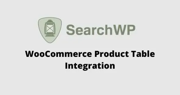 SearchWP WooCommerce Product Table Integration GPL v1.0.4 - GPL Ji