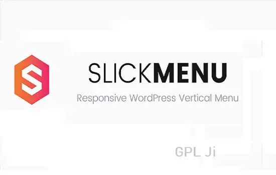 Slick Menu GPL – Responsive WordPress Vertical Menu - GPL Ji