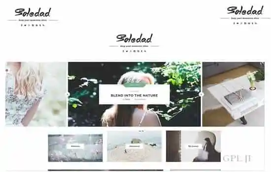 Soledad Theme GPL v8.6.3 - Multi-Concept Blog Magazine Websites - GPL Ji