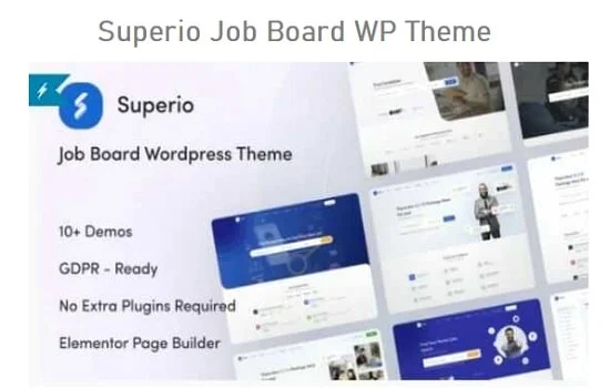 Superio Theme GPL v1.3.23 + Tutorial - Job Board WordPress Websites - GPL Ji