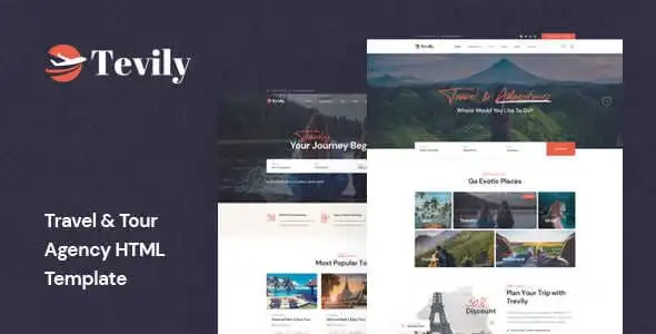 Tevily Theme GPL v1.2.7 - Travel & Tour Booking WordPress Theme - GPL Ji