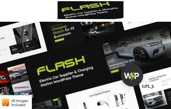 The Flash WordPress GPL Theme - GPL Ji