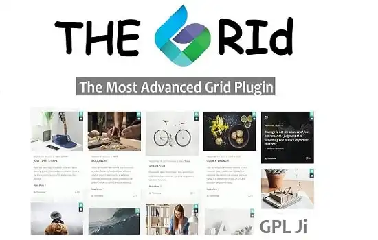 The Grid GPL Plugin GPL v2.7.9.6 – Responsive WordPress Grid [Updated] - GPL Ji