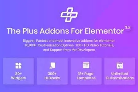 The Plus Addon for Elementor GPL v6.2.2 WordPress Plugin - GPL Ji