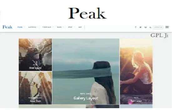 Themify Peak WordPress Theme GPL v7.5.0 With Auto Updates - GPL Ji