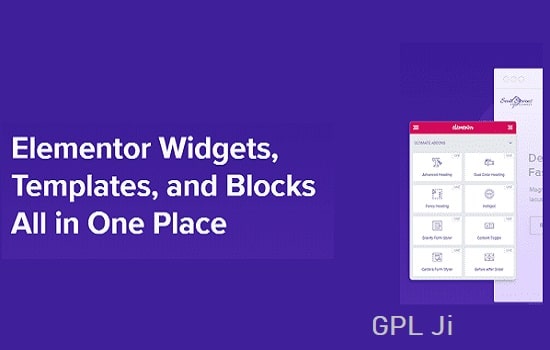 Ultimate Addons for Elementor GPL v1.38.1 Latest Version - GPL Ji