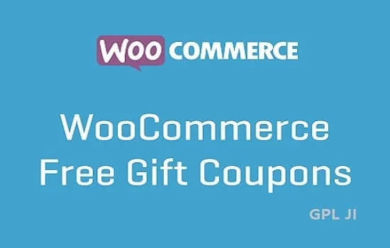 WooCommerce Free Gift Coupons Addon GPL v3.7.1 - GPL Ji