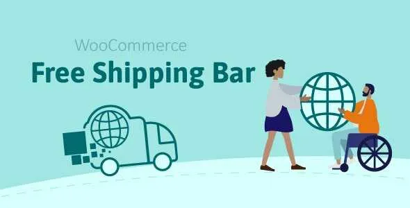 WooCommerce Free Shipping Bar GPL v1.2.4 – Increase Average Order Value - GPL Ji