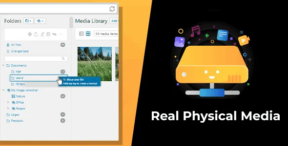 WordPress Real Physical Media GPL v1.5.94 - Physical Media Folders & SEO Rewrites - GPL Ji