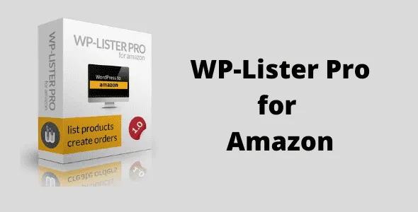 WP-Lister Pro for Amazon GPL v2.7.1 Latest Version - GPL Ji